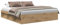 vidaXL Bettgestell ohne Matratze Artisan-Eiche 200x200cm Holzwerkstoff, Bettrahmen, Doppelbett, Schlafzimmermöbel, Bett, Schlafzimmerbett, Lattenrost