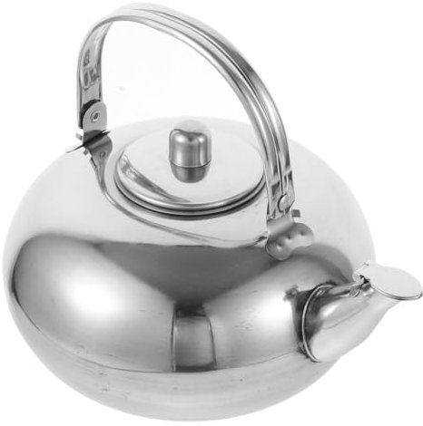 Mobestech Stainless Steel Tea Kettle with Infuser Whistling Stovetop Kettle for Gas Induction Electric Hot Water Teapot with Integrated Strainer for Brewing Tea and Coffee