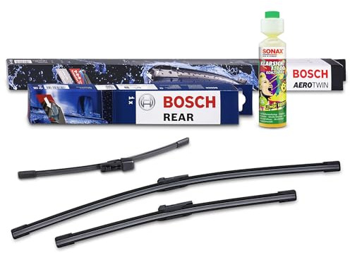 BOSCH Wischer vorne +hinten +Scheibenreiniger 31178828 | Kompatibel mit: AUDI A1 Sportback, VW POLO V, POLO Van