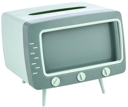 Generisch TV-Taschentuchbox – TV-förmiger Taschentuchspender | Retro