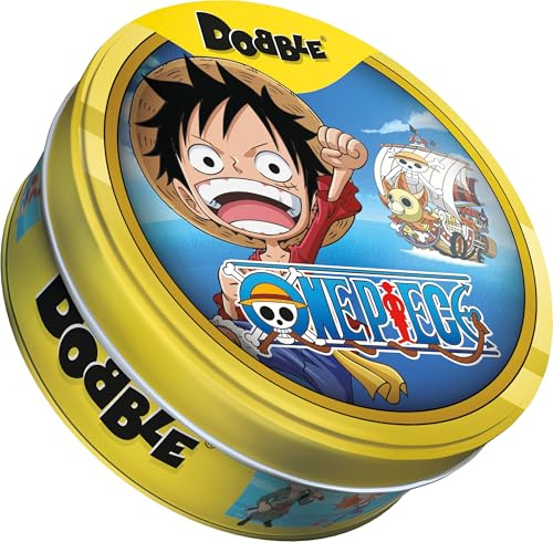 Asmodee | Dobble One Piece | Family Quick Reaction Card Game | Ages 6+ | 2-8 Players | 15 Minutes Playing Time