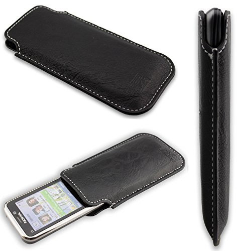 caseroxx Business-Line Etui für Nokia C5-00, Tasche (Business-Line Etui in schwarz)