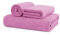CapitanCasa Asciugamani Salvietta Viso Doccia Bagno Sophie Fucsia in Cotone Spugna Telo Fucsia