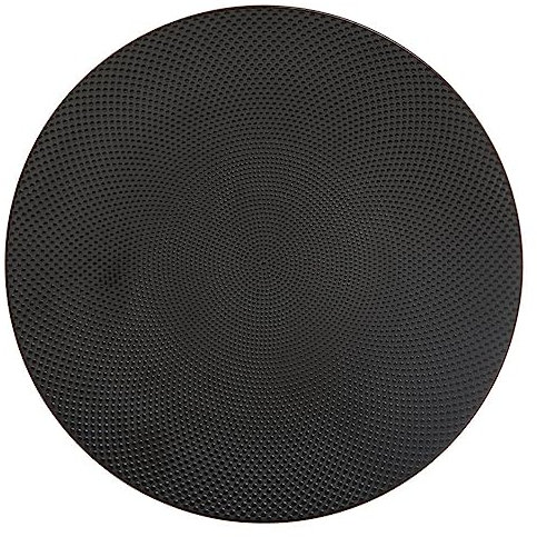 MAELSA 1 Assiette Plate Caviar Noir 27CM
