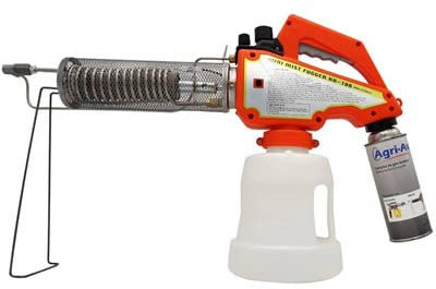 Vectorfog Mini termonebulizador portátil BY100, Thermal fogger, nebulizador Termico, pulverizador ULV, atomizador de Aerosol como insecticida, Jardin y hogar.