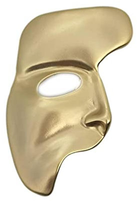 hcma Nouveau Luxe 18K plaqué Or Masque Facial Broche Broche célèbre Marque Designer Femmes Broches