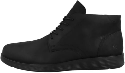 ECCO S Lite Hybrid Stivaletto Mid-Cut, Boots Uomo, Black, 47 EU