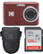 Kodak PIXPRO FZ45 - Cámara digital + funda para cámara de apuntar y disparar + tarjeta de memoria SDXC Sandisk de 128 GB