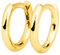 Jobo Damen-Creolen aus 14 Karat 585 Gold 10 mm
