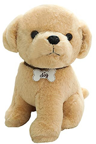 Plüsch Hund, 22cm Realistische Hunde Spielzeug Kuscheltier für Kinder Plüschhund Puppe Stofftier Hund Simulation Spielzeug Plüschtiere Kinderzimmer Dekokissen Geschenke für Jungen Mädchen Babys