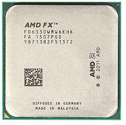 LANCHY AMD FX-Series FX-6330 CPU Processore Desktop 6-Core 6-Thread Usato 3,6 GHz 8M 95W Socket AM3+