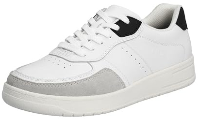 Rieker Herren Schnürer B7806, Weiß, 45 EU