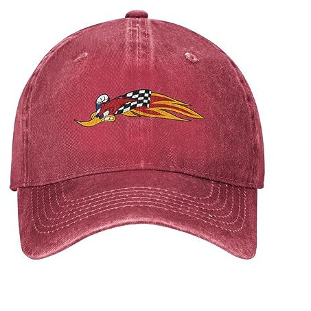 VIDOJI Baseballmütze Klassisch lässig Racing Team Sieger Baseballmütze Mr.Horsepower Distressed Baumwollmützen Vintage Outdoor Running Golf Unstrukturierte weiche Kopfbedeckung