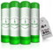 NEMMIT ® Premium Müllbeutel 60L - extradick & tropfsicher 80x65-4er Pack - aus 100% Recycling Material EXTRA Breite Müllsäcke