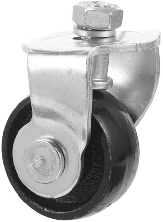 COOLHIYA 2 wagenheber zubehör hydraulischer wagenheber Lenkrollen für Wagenheber für die Garage eine Armatur Ersatz-Wagenheberrolle des Wagenhebers Jack Rad Autozubehör