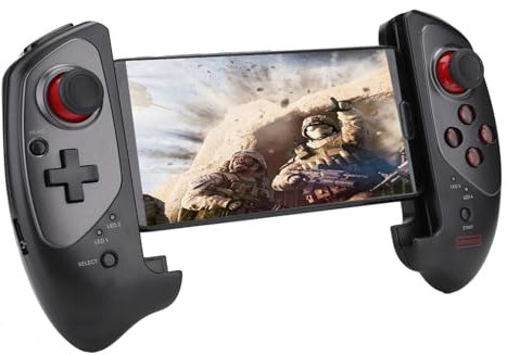 Yctze Teleskop-Gamepad-Controller für Mobiltelefone, Tablets und Smart-TVs, Kompatibel mit/iOS, Ideal für Elektronische Spiele
