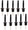Chabrias Ltd Copper 12 Pack with Caps Fast Free Flow Liquor Spirits Pourer Speed Pourers Wine Bottle Spirits Pourers Tapered Spout for Olive Oil Coffee Syrup Vinegar Bottles