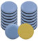 16 Pcs Furniture Glides, Self Adhesive Furniture Sliders for Sofa Table Chair Carpet Hardwood Floors, Heavy Duty Round Furniture Movers Sliders for Wooden Floors (25mm)