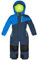 Killtec Kinder Skioverall 38469-838 wasserdicht 10.000 mm Wassersäule - neonblau/dunkelblau - Größe 128