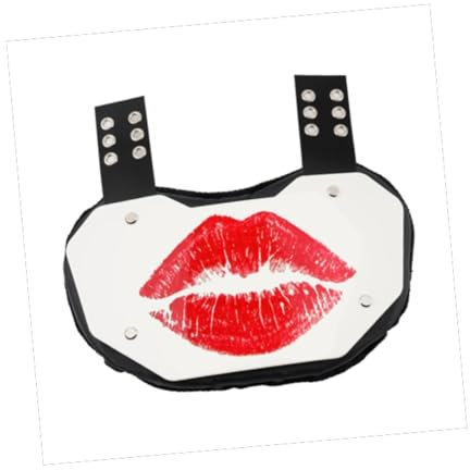 F Fityle Football Back Plate Untere Rückenplatte für Schulterpolster Professionelle Erwachsene Harte Außenschale Unteres Rückenpolster Football Backplate, 25.5 cm X 25 cm