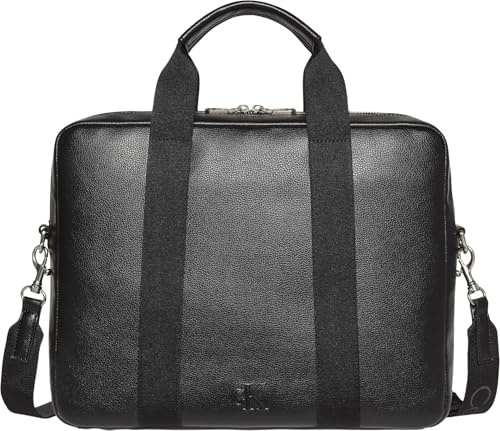 Calvin Klein Sac pour ordinateur portable CARGO LV04D3272G pour homme, noir (noir), taille unique, Noir (noir), One Size