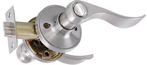 Shuade Leve per porta d'ingresso con chiave, maniglia reversibile con chiavistelli generali Porte laterali sinistra/destra Leve serratura per anteriore e ingresso d