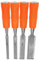 Tofficu 4 Piezas Cincel De Carpintería Esculpir Herramienta Departamento Grabar Carpintero Cincel De Punta Plana Equipo Pequeño Madera Cincel Manual Acero De Alto Carbono