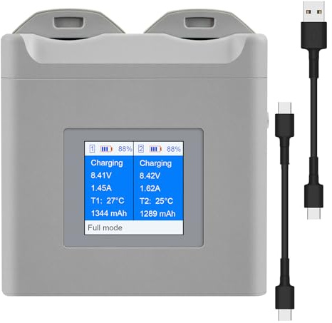 Hocheffizienz Batterie Lade Hubs Für Drohnen Batterie Mit Farbanzeige Und Haltbarkeit ABS Konstruktion Schnelles Für Drohnen