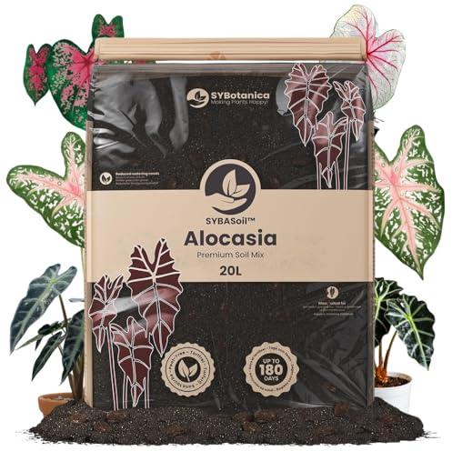 Sybotanica Terriccio Alocasia 20 L, substrato di cocco senza torba