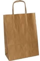 PLASTICOS HELGUEFER - Sac papier kraft marron 28 x 33 - 200 unités