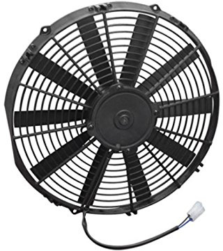 Spal 30101509 Puller Fan (14In Medium Profile ; For Use W/ 20Amp Fuse at 13V), 1 Pack