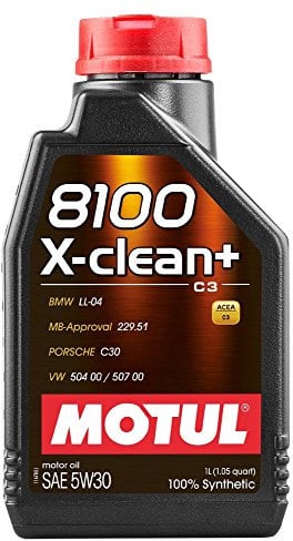 Olio motore Motul 8100 X-CLEAN+ 5W30 LT. 1