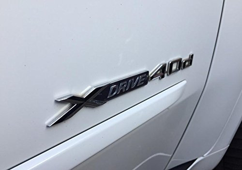 E825 X Drive 40d Emblem Badge auto aufkleber 3D Schriftzug hinten Abzeichen XDrive car Sticker Abziehbild