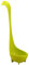 Boomly Suppenlöffel Mit Haken Schwan Lebensmittelqualität PP Löffel Sieb Vertikaler Kochlöffel Hohe Temperaturbeständigkeit Küchenzubehör (Grün, 24 * 8 CM)