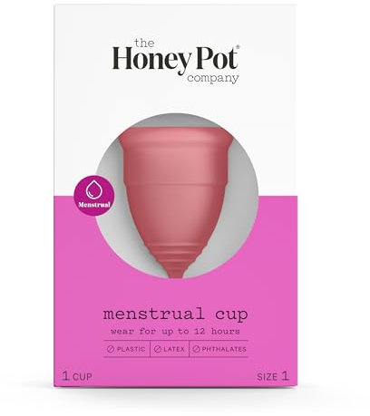 Menstrual Cup, Size 1, 1 Cup, The Honey Pot Company