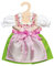 Heless 1113 - Kleid für Puppen, Dirndl Heidi, Größe 28 - 35 cm