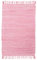 Theko Young Fashion Klassischer Teppich strapazierfähig aus 100% Baumwolle in der Farbe Rosa 250, Maße: 120cm x 60cm, 415037