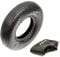 Tyre & Bent Valve Inner Tube 3.50-6 350-6 4 Ply Line Tread 6 Inch Wheelbarrow