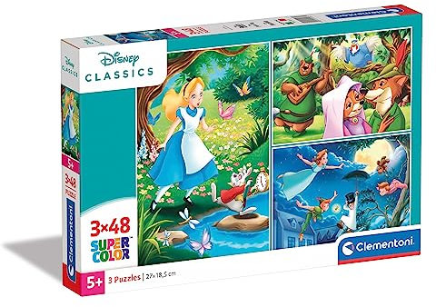 3 x 48pc Puzzle - Disney Classic