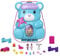 Polly Pocket HGC39 - Teddy Bär Handtaschen-Spielset, Ãœbernachtungsthema Mit 2 Micro Puppen Und 16 Accessoires, Tolles Spielzeug Geschenk Ab 4 Jahren