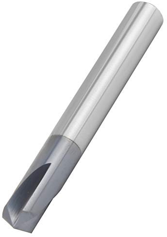 3-schneidige Fasenfräser, Wolframstahl 120° Fasenfräser zum Gravieren Fräser Bits für Aluminium- und Kupferfräser(D6*120°50L)