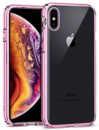 Cool Case for iPhone XS MAX Metallic Edge (Pink)