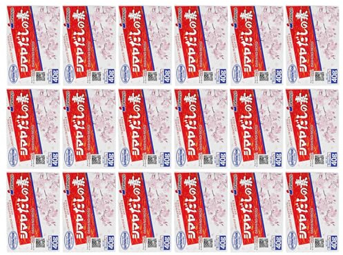 18er Pack (18x40g) Shimaya Dashi No Moto Suppenpulver mit Bonito Geschmack (Papa Vo®)