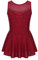 JEATHA Mädchen Glänzend Strass Eiskunstlauf Kleid Tanzkleid Ärmellos Ballettkleid Tüllkleid Rollschuh Sakter Kleider Ballett Trikot Tanzkleidung Burgundy A 170-176