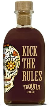 KICK THE RULES MINI - Crema de Chocolate con Tequila - 15º - Botella de 0,2L - Tequila de Chocolate