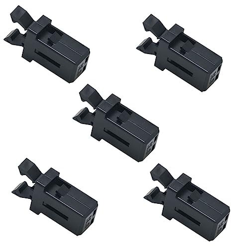 Generic 5pcs/set Trash Can Plastic Lock Self-locking Switch Replacement Catch Compatible Touch Lid Bin Repair Clip for Home