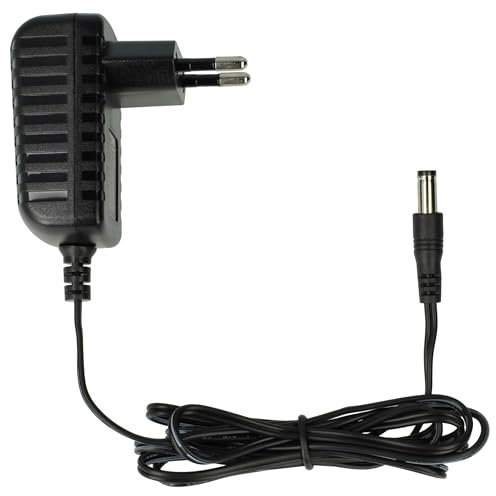 vhbw caricabatterie compatibile con Candy Hoover CRA22PTG 003, HF222MH 011, HF222AXL 011, HF522LHM 011 aspirapolvere portatile a batteria