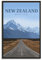 Jdheeh Vintage-Poster, Neuseeland-Reise, Leinwand, Kunstposter, Wanddekoration, Poster, 20 x 30 cm