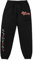 ELVIS PRESLEY Unisex-Erwachsene Official Merch Red/Black Logo Sweatpants Trainingshose, Schwarz, XL
