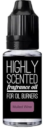 Mulled Wine Highly Scented Fragrance Oil for Oil Burners, Aroma Diffusers, Potpourri, Ready to Use, 10ml